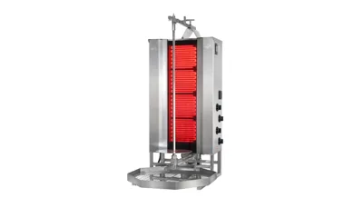 POTIS MU CE4 Doner Grill Gyros Grill Motor from Behind 550x820x995 mm