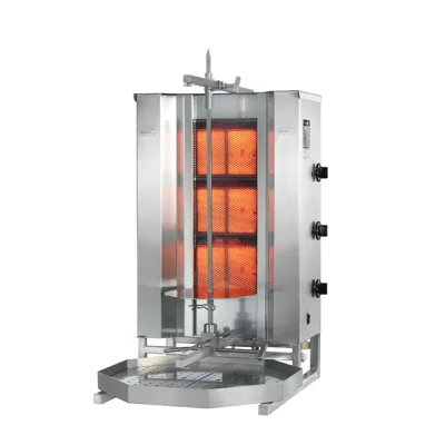 POTIS MU GD2 Dönergrill Gyrosgrill Motor von Hinten 395x500x865 mm