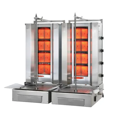 POTIS Z GD4 Twin Grill Döner Grill Gyros Grill 1020x550x1120 mm