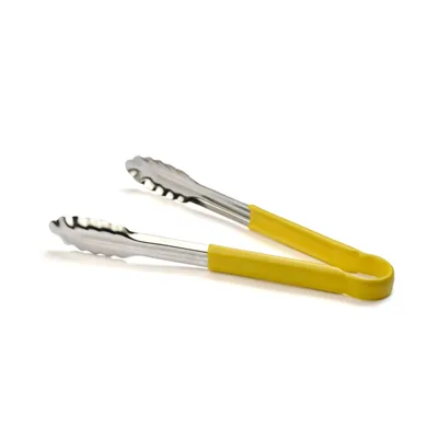 PreciseGrip | Buffet Tongs – Stainless Steel, Length 30 cm, Yellow