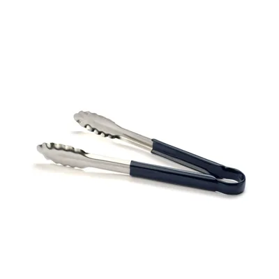 PreciseGrip | Buffet Tongs – Stainless Steel, Length 40 cm, Blue