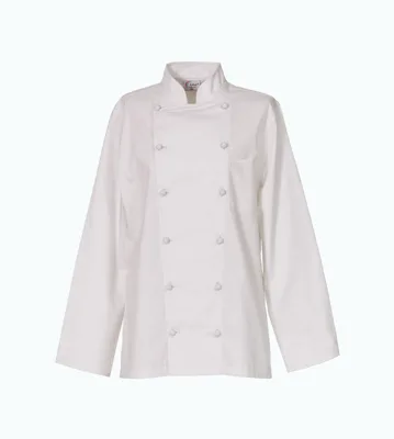 Premium Ladies' Chef Jacket Long Sleeve – Tailored Fit | Customizable with Your Logo or Restaurant Name