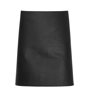 Premium Genuine Leather Bib Apron 50 x 70 cm – Black or Brown | Customizable with Logo