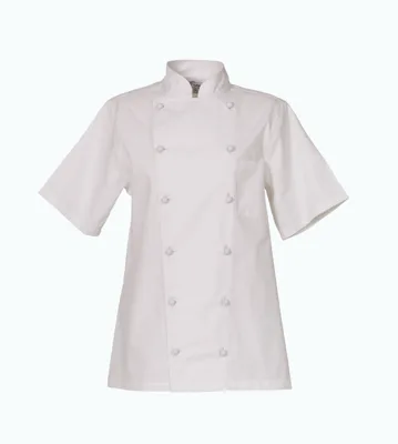 Premium Short-Sleeve Chef Jacket 200 g/m² – Customizable with Your Logo | Various Sizes