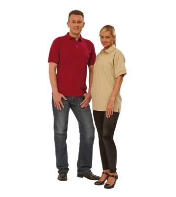 Premium Unisex Polo-Piqué Shirt (220g/m²) – Customizable with your logo or restaurant name