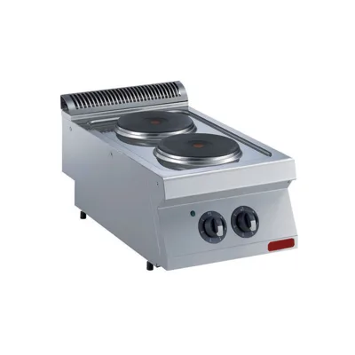 Primeon 700│2 plakalı elektrikli ocak, 5.2 kW, (G x D x Y) 400 x 730 x 320 mm