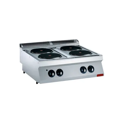 Primeon 700│ 4 Plakalı Elektrikli Ocak, 10.4 kW, (G x D x Y) 800 x 730 x 320 mm