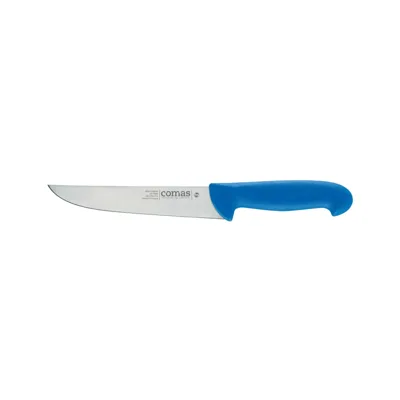 ProCut Carbon 180 | Profesyonel Kasap Bıçağı 18 cm – Paslanmaz Çelik, Mavi, ABS Sap