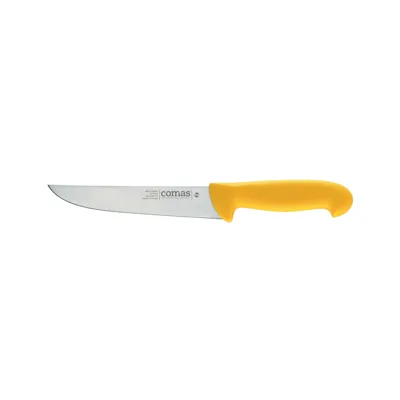 ProCut Carbon 200 | Profesionální řeznický nůž 20 cm – nerezová ocel, žlutý, ABS rukojeť