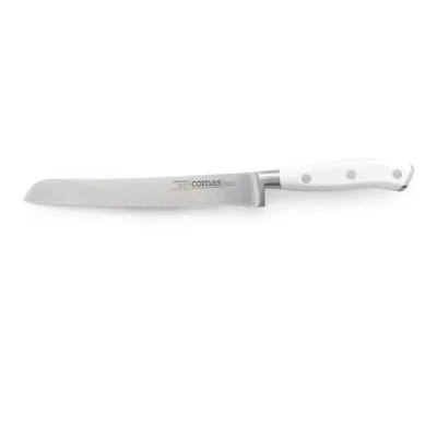 ProCut Marble Bread 200 | Professional Bread Knife 20 cm – Serrated Edge, White/Marble ABS Handle