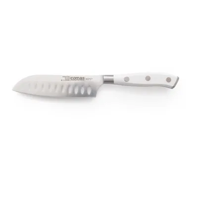 ProCut Marble Santoku 180 | Professional Santoku Knife 12.5 cm – Stainless Steel, White/Marble ABS Handle