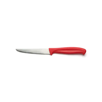 ProCut Puntillas Steak 120 | Professional Steak Knife 12 cm - 24 pieces, stainless steel, red PP handle