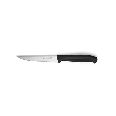 ProCut Puntillas Steak 120 | Professional Steak Knife 12 cm - 24 Pieces, Stainless Steel, Black, PP Handle