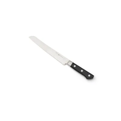 ProCut Zen Bread 200 | Professional Bread Knife 20 cm, Stainless Steel, Black ABS Handle