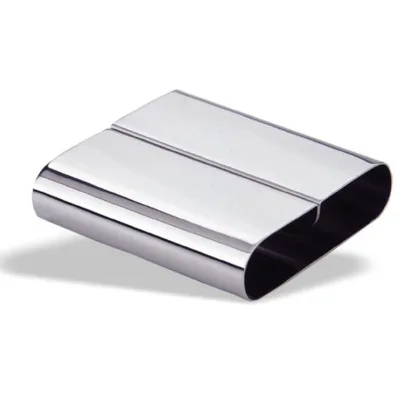Professional Stainless Steel Table Stand for Menus & Cards | 75x80x20 mm