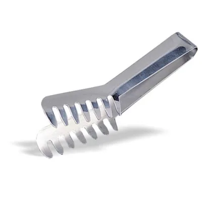 Pro Stainless Steel Spaghetti Tongs & Pasta Tongs | 200x35x30 mm