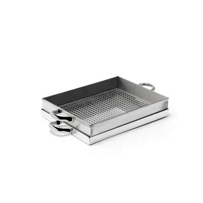Profi-Frittiersieb, Edelstahl, (B x T x H) 500x400x80 mm