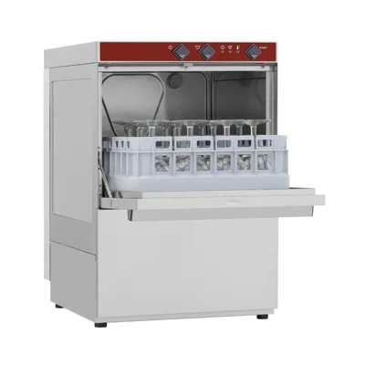 Profi-Gläserspülmaschine - Boreas, Korb 350x350 mm, 3.4 kW, (B x T x H) 400 x 510 x 595 mm