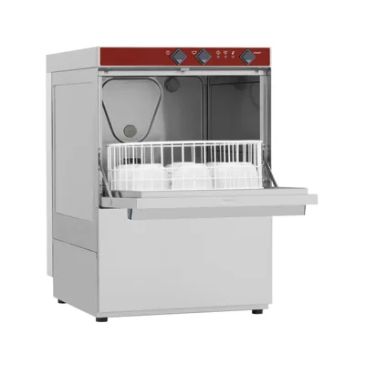 Profi-Gläserspülmaschine - Boreas, Rundkorb ⌀350 mm, 3.4 kW, (B x T x H) 400 x 510 x 595 mm