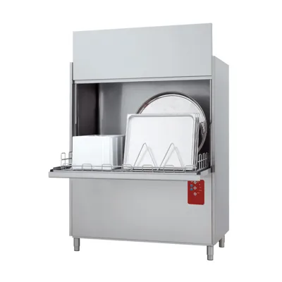 Profi Topfspülmaschine - Hydronix, mit Bremstank, Korb 1320x700 mm, 15.9 kW, (B x T x H) 1465 x 850 x 1960/2280 mm