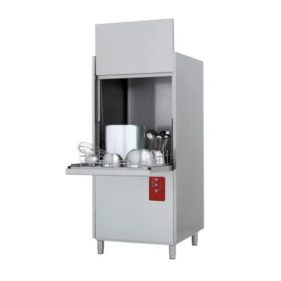 Profi Topfspülmaschine - Hydronix, mit Bremstank, Korb 700x700 mm, 10.7 kW, (B x T x H) 850 x 850 x 1960/2280 mm