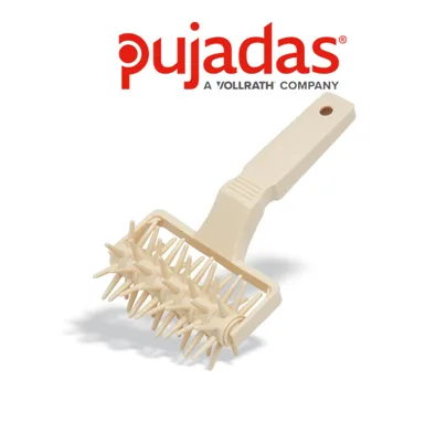 Pujadas DoughPro Roller 12 | Professional Dough Roller 12 cm – Plastic - 120x210x70 mm