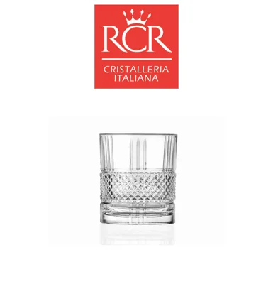 RCR BRILLIANT | DOF Tumbler 230 ml – Luxion® Kristallglas (6er-Set)