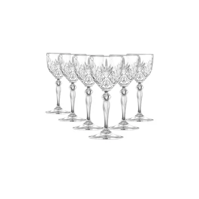 RCR MELODIA Nick & Nora | Kristallgläser 140 ml – LUXION® (6er-Set)