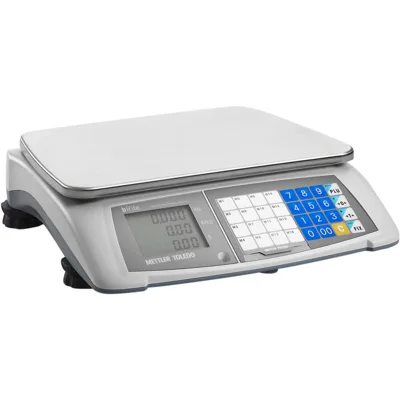 Hesaplama Terazisi, Onaylı, Ölçüm Aralığı 15 kg, Hassasiyet 5 g - 351 x 359 x 111 mm