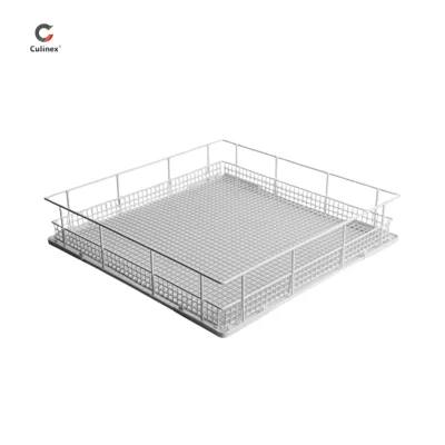 Rilsan basket for dishwasher, for cutlery, (W x D x H) 500 x 500 x 120 mm