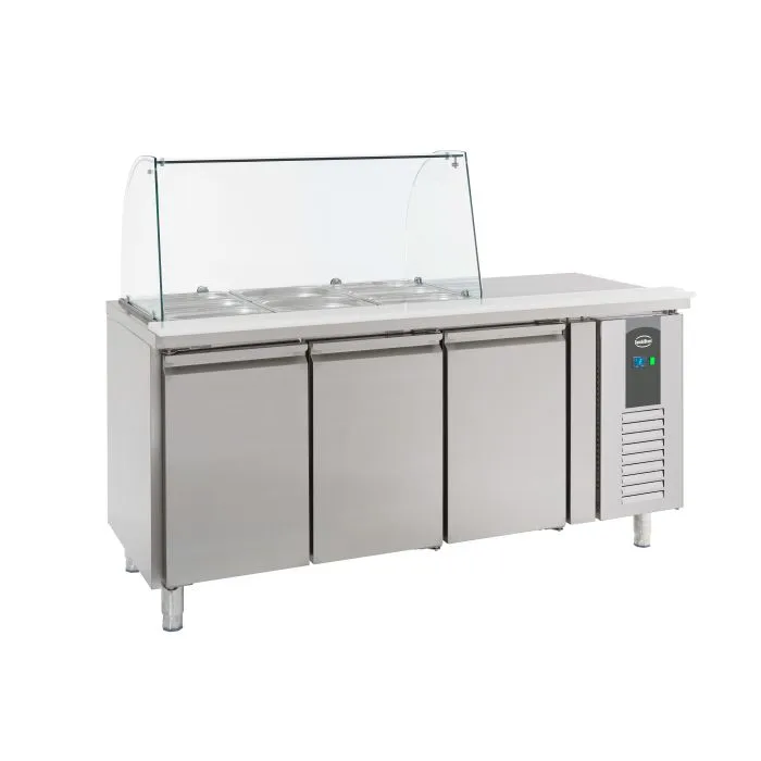 CAMLI SALADETTE 3 KAPILI-1765x700x1365 mm