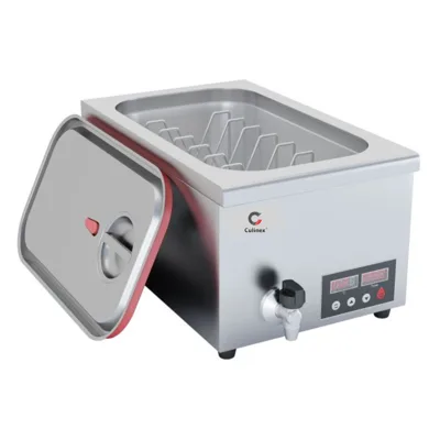 Sous-Vide GN 1/1 Bain Marie, 0.7 kW, (Š x H x V) 580 x 360 x 296 mm, Nerezová ocel