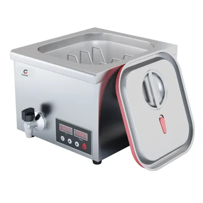 Sous-Vide GN 2/3 Bain Marie, 0,5 kW, (Š x H x V) 402 x 360 x 300 mm, nerezová ocel