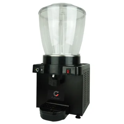 Cold Beverage Dispenser 22 L, for all clear beverages, 0.5 kW, Black, (WxDxH) 350 x 405 x 752 mm