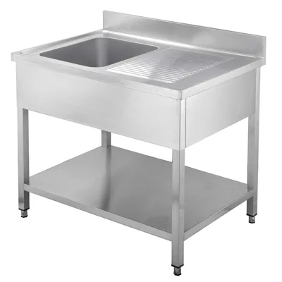 Lavabo / 1 hazne sol tarafta damlalıklı, 1000 x 700 x 850