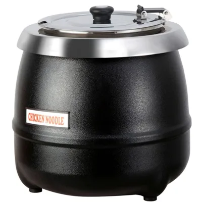 Çorba kazanı, 10 L, çıkarılabilir iç tencere, kaşık yuvası ile, (GxDxY) 330x330x360 mm