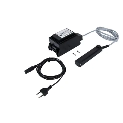 TANDIR Desktop Power Supply 15 VDC / 6A with Cable Set – Complete Set for Knives II 100/120/140