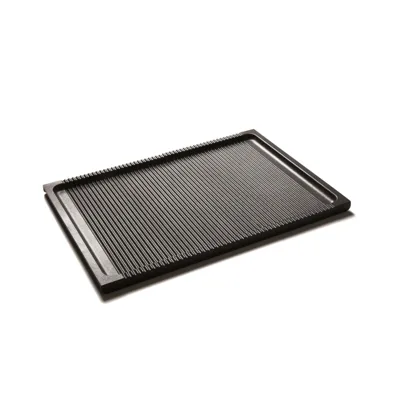 BBQ Grillplatte, Aluminum, (B x T x H) 380 x 265 x 20 mm