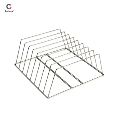 Bulaşık Makinesi İçin Tabak Sepeti, 8 Gastro Tepsi İçin - Yükseklik 60 mm, Paslanmaz Çelik, (G x D x Y) 500 x 500 x 210 mm