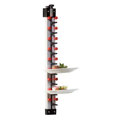 Talířová police nástěnný model 9, (ŠxV) 70 x 800 mm