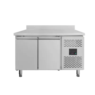 2 kapılı, sırt korumalı derin dondurucu masa, 0.45 kW, 1360 x 700 x 850 mm