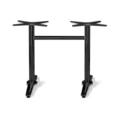 Tischfuß / Tischgestell - 4 Standfüße - Schwarz  - PTAH - Schwarz - 1080 x 720 mm