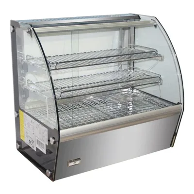 Heated Showcase, 120 L, 2 Levels, 0.8 kW, (WxDxH) 678 x 568 x 670 mm