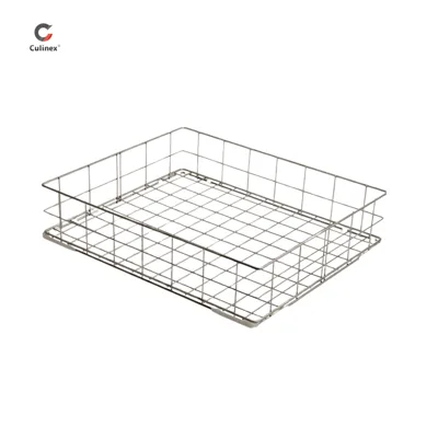 Univerzální koš pro myčku na hrnce, nerezový koš, (Š x H x V) 500 x 600 x 135