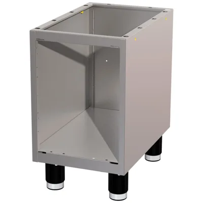 Paslanmaz Çelik Altlık 330 mm, (G x D x Y) 330 x 530 x 570 mm, Kapısız, Ayarlanabilir Ayaklı
