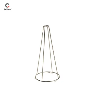 Bulaşık makinesi destek ızgarası, pastacılık hunisi için, paslanmaz çelik, (G x D x Y) 170 x 170 x 250 mm
