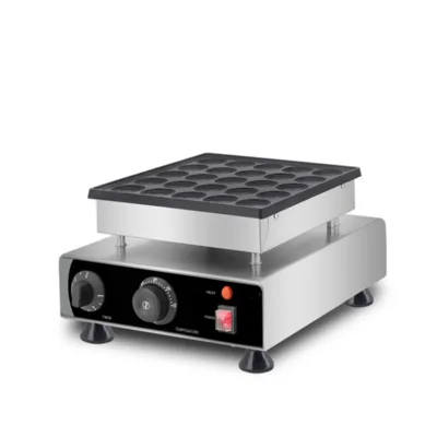 Waffeleisen, Kapazität 25 Poffertjes Ø4.5 cm, 0.9 kW, (BxTxH) 300 x 330 x 190 mm