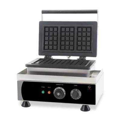 Waffle Maker, Capacity 3, Brussels Waffle, 1.75 kW, (WxDxH) 380 x 350 x 465 mm