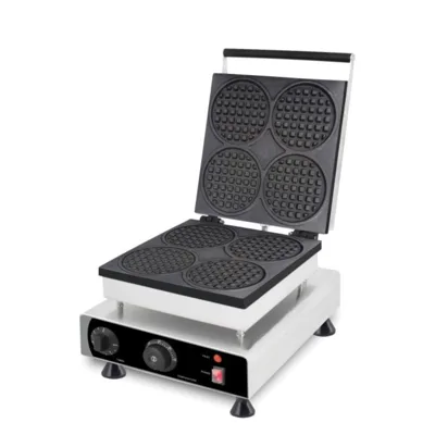 Waffle Maker, Capacity 4, Round, 1.75 kW, (WxDxH) 305 x 430 x 505 mm