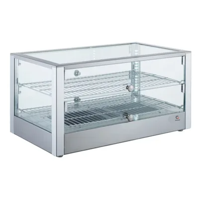 Beheizt Vitrine 80 L, 1 kW, (BxTxH) 700 x 400 x 376 mm
